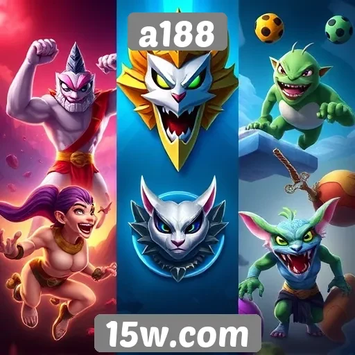 Principais jogos disponíveis no a188 e suas características